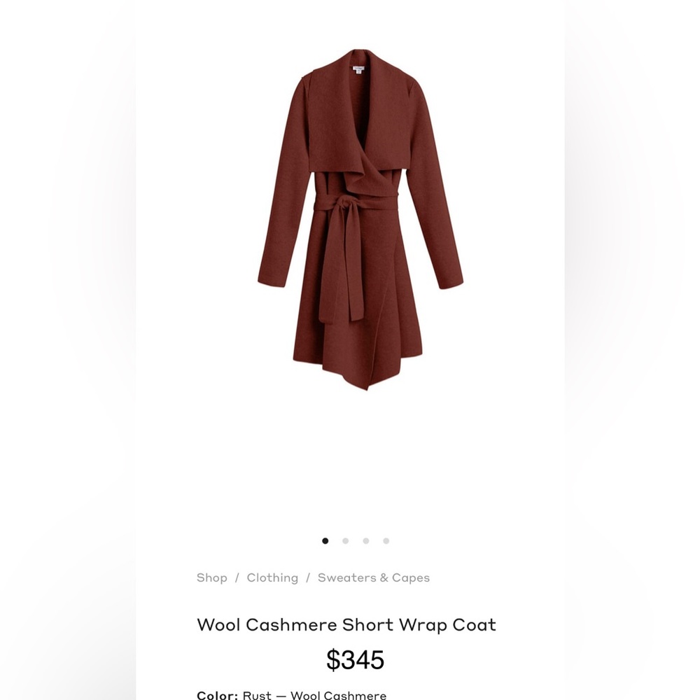 New with Tags Cuyana Cashmere Wrap - Picture 4 of 8